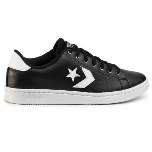 CONVERSE ALL COURT OX ZAPATILLA  UNISEX 567088C NEGRAS PIEL 1