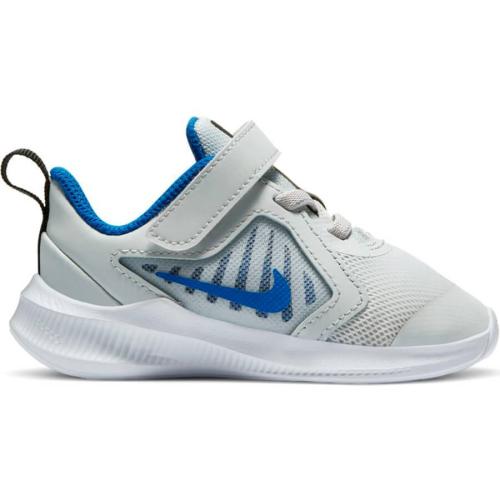 NIKE DOWNSHIFTER 10 TDV ZAPATILLA BEBE CJ2068 020  GRIS Y AZUL 1