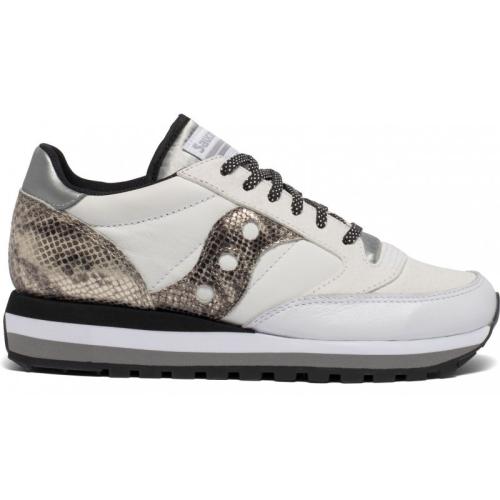 SAUCONY JAZZ TRIPLE MUJER S60550-1 BLANCA SNAKE 1