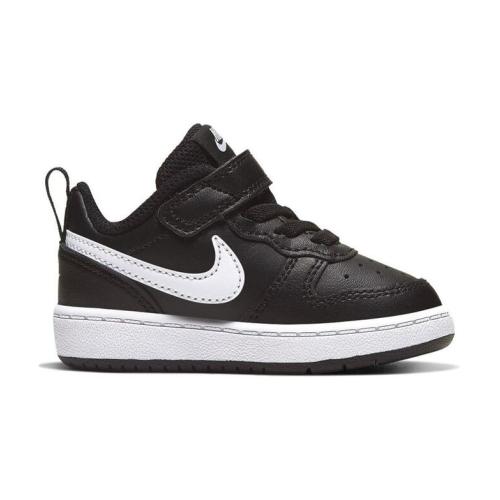 NIKE COURT BOROUGH LOW 2 (TDV) ZAPATILLA NIÑO BQ5453 002 NEGRA 1