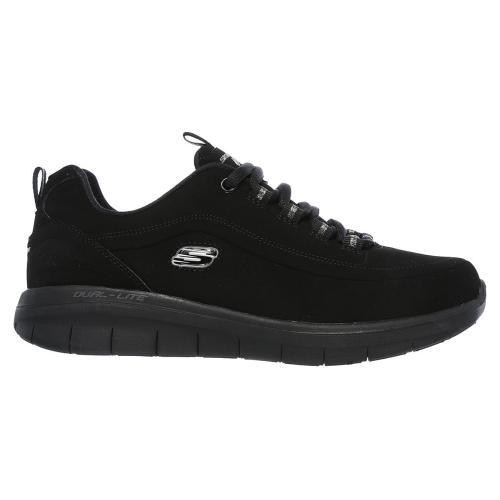 SKECHERS MUJER SYNERGY 2.0 SIDE STEP 12364/BBK NEGRA 1