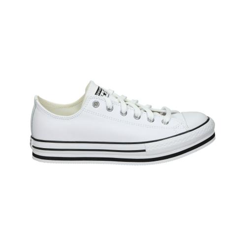 Zapatillas Converse Chuck Taylor All Star Leather EVA Platforma Blanca 669709C 1