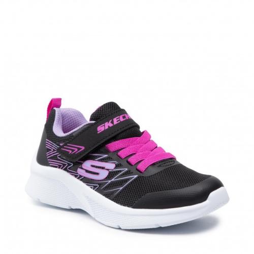 SKECHERS MICROSPEC NIÑA 302468L/BLK NEGRA 1