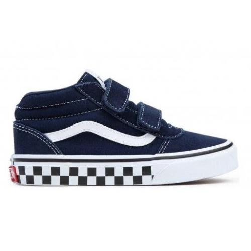 ZAPATILLAS VANS WARD MID V AZUL BLANCO NIÑO/A VN0A5HZ9LKZ1 1