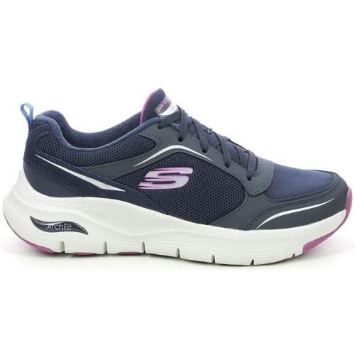 SKECHERS MUJER ARCH FIT GENTLE STRIDE 149413/NVPR AZUL MARINO 1