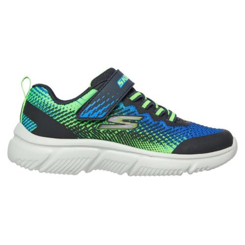 SKECHERS GO RUN 650 NORVO NIÑO 405035L/NVLM AZUL Y VERDE 1