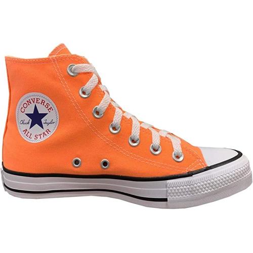 ZAPATILLAS CONVERSE BOTA MUJER ALL STAR HI A04392C NARANJA FLUOR 1