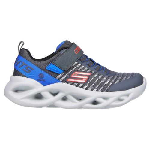 ZAPATILLAS SKECHERS TWISTY BRIG NIÑO 401650L CCBL AZUL 1