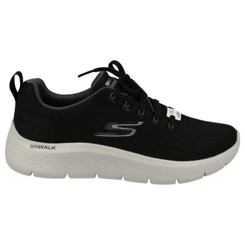 SKECHERS GO WALK FLEX STRIKING LOOK MUJER 124960/BKW NEGRA 1