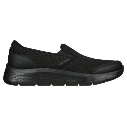 ZAPATILLAS SKECHERS HOMBRE GO WALK FLEX- RESQUEST 216485/BBK NEGRA 1