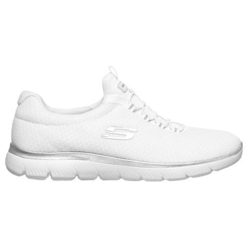 SKECHERS SUMMITS MUJER 12980/WSL BLANCAS 1