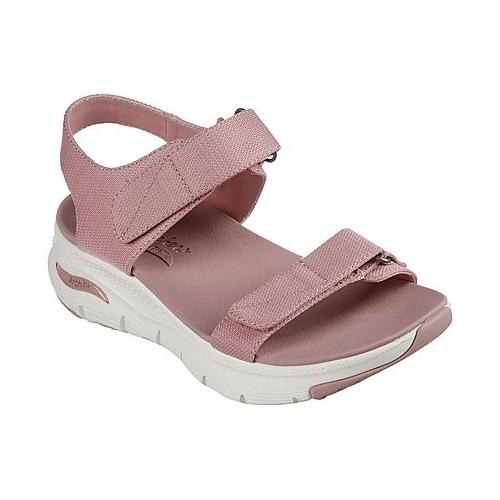 SANDALIA SKECHERS MUJER  ARCH FIT TOURISTY 119247/MVE ROSA 1