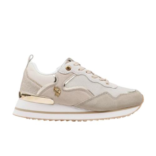 ZAPATILLA US POLO ASSN MUJER BEIGE LAYLA001C-BEI 1