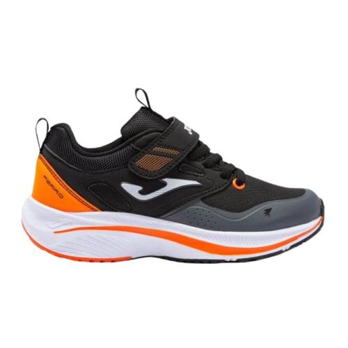 ZAPATILLAS RUNNING FERRO 22 JUNIOR NEGRO NARANJA 1