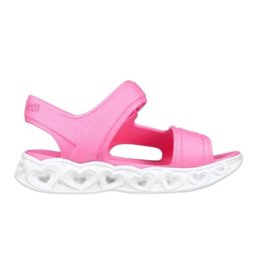 SANDALIAS SKECHERS LUCES NIÑA HEART LIGHTS ROSA 308045L/PNK 1