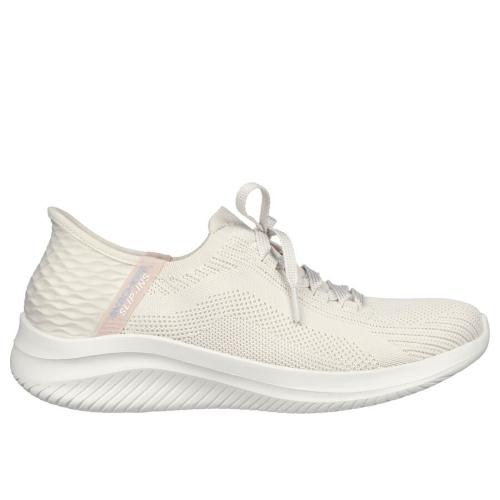 SKECHERS MUJER ULTRA FLEX 3.0 BRILLIANT PATH SLIP-INS 149710/NAT BEIGE 1