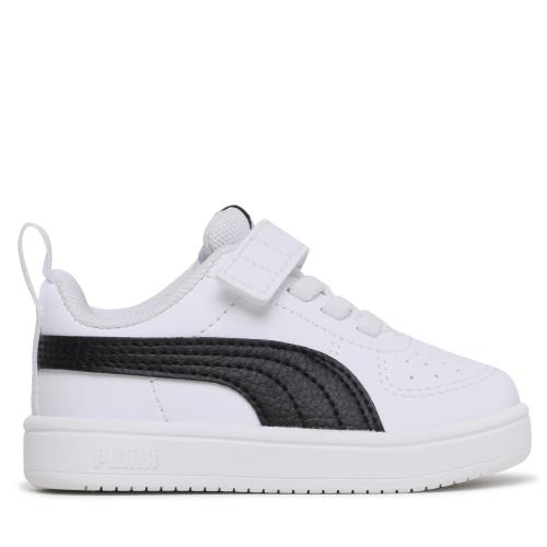 ZAPATILLA PUMA RICKIE AC BEBE 384314 03 BLANCA NEGRA 1