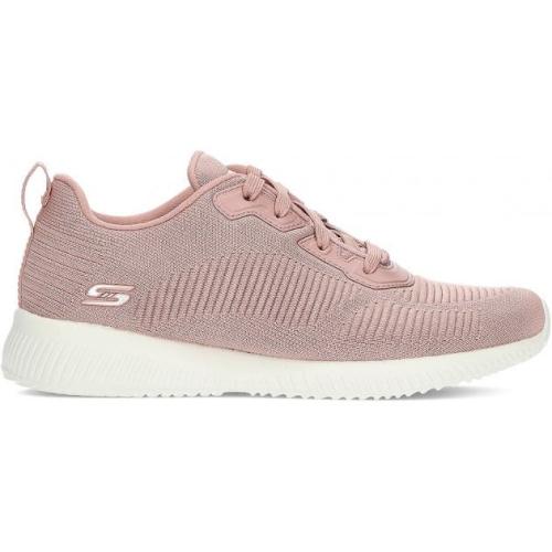 ZAPATILLAS SKECHERS MUJER BOBS SPORT SQUAD  TOUGH TALK 32504/BLSH ROSA 1