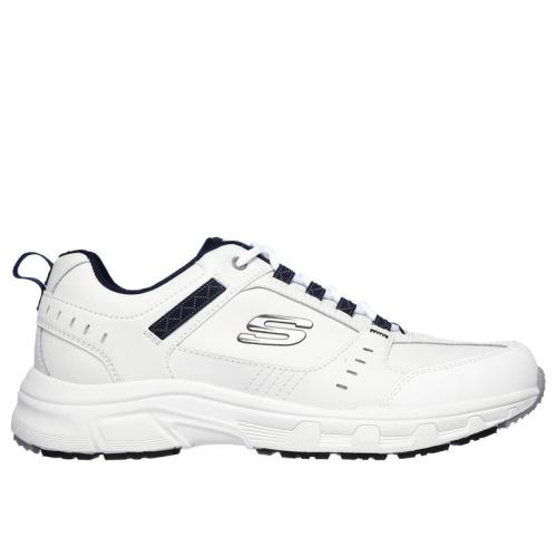 SKECHERS ZAPATILLA HOMBRE  BLANCA PIEL 51896 WNV 1