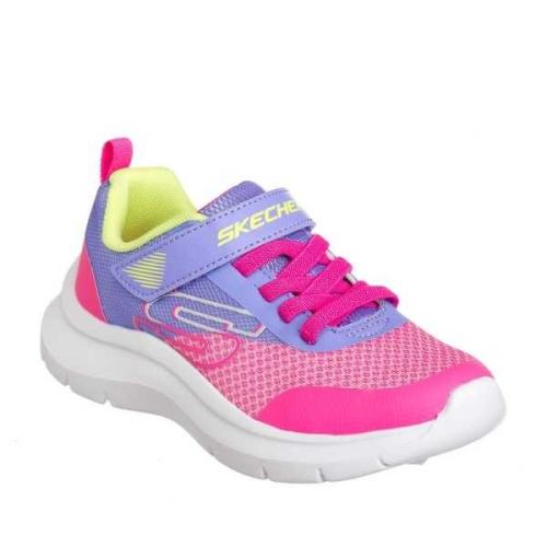 ZAPATILLAS SKECHERS FATS TRENDING NIÑA  303534/PRPK ROSA Y MORADO 1