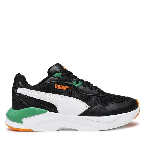 ZAPATILLA PUMA X-RAY SPEED LITE JUNIOR 385524 19  NEGRA  VERDE 1