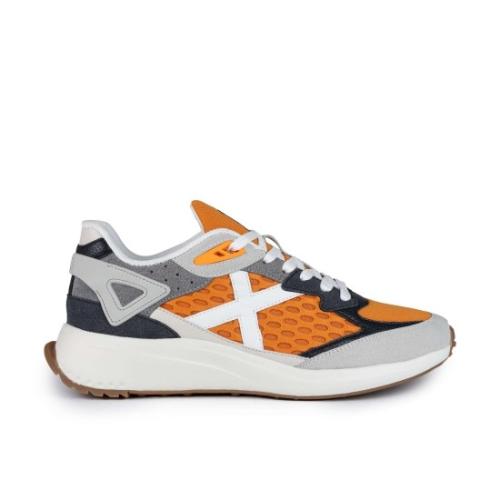 ZAPATILLA MUNICH TIP 38 HOMBRE NARANJA GRIS 4155038 1