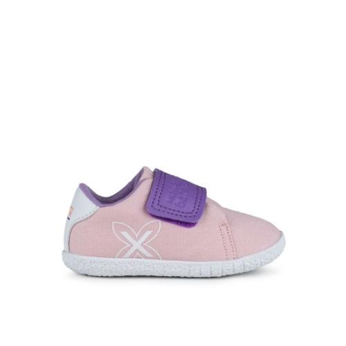 ZAPATILLA MUNICH BABY PAULO 01 BEBE ROSA Y MORADA 8029001 1