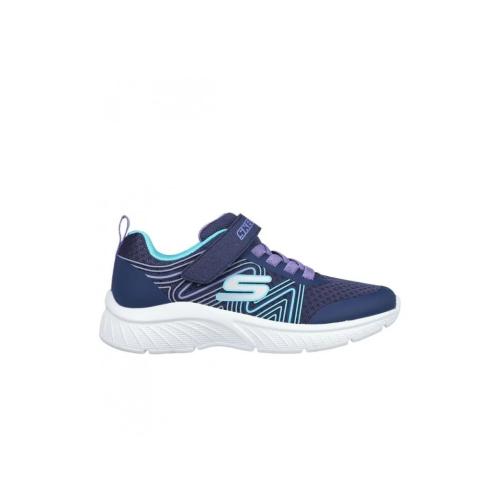 ZAPATILLA SKECHERS BEBE MICROSPEC 303535N NVMT AZUL 1