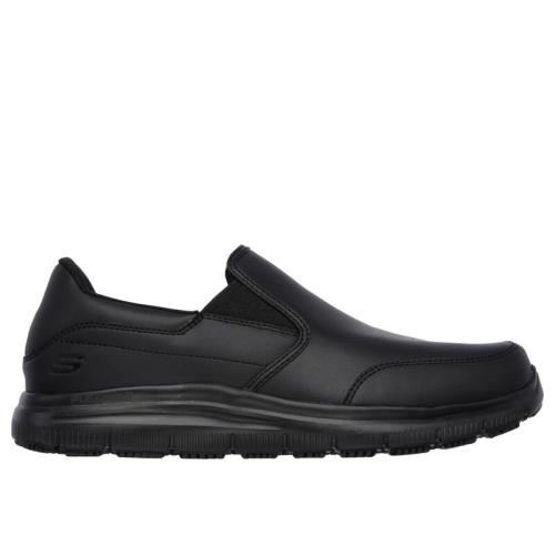 Zapatilla Antisdelizante Skechers Hombre Negra 77071EC 1