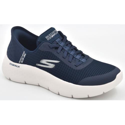 ZAPATILLAS SKECHERS SLIP-INS GO WALK FLEX-GRAND ENTRY MUJER 124836/NVY AZUL MARINO 1