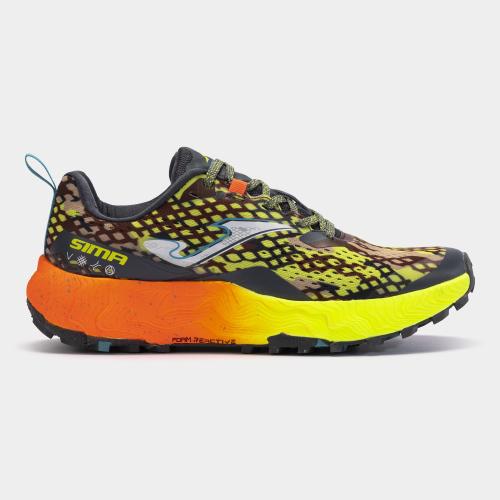 ZAPATILLA JOMA HOMBRE TRAINING SIMA 2416 MARRÓN AMARILLO 1