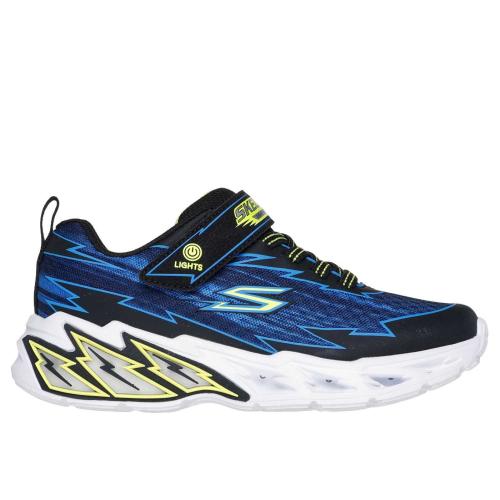 ZAPATILLA SKECHERS 400149L BKBL LUCES NIÑO AZUL 1