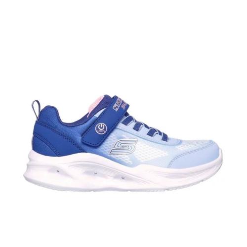 ZAPATILLA NIÑA SKECHERS 303714L NVLB AZUL ROSA LUCES 1