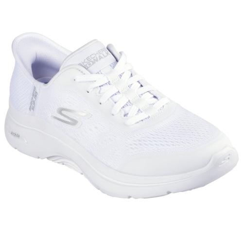 SKECHERS GO WALK ARCH FIT SLIP-INS MUJER 125319/WHT BLANCA 1